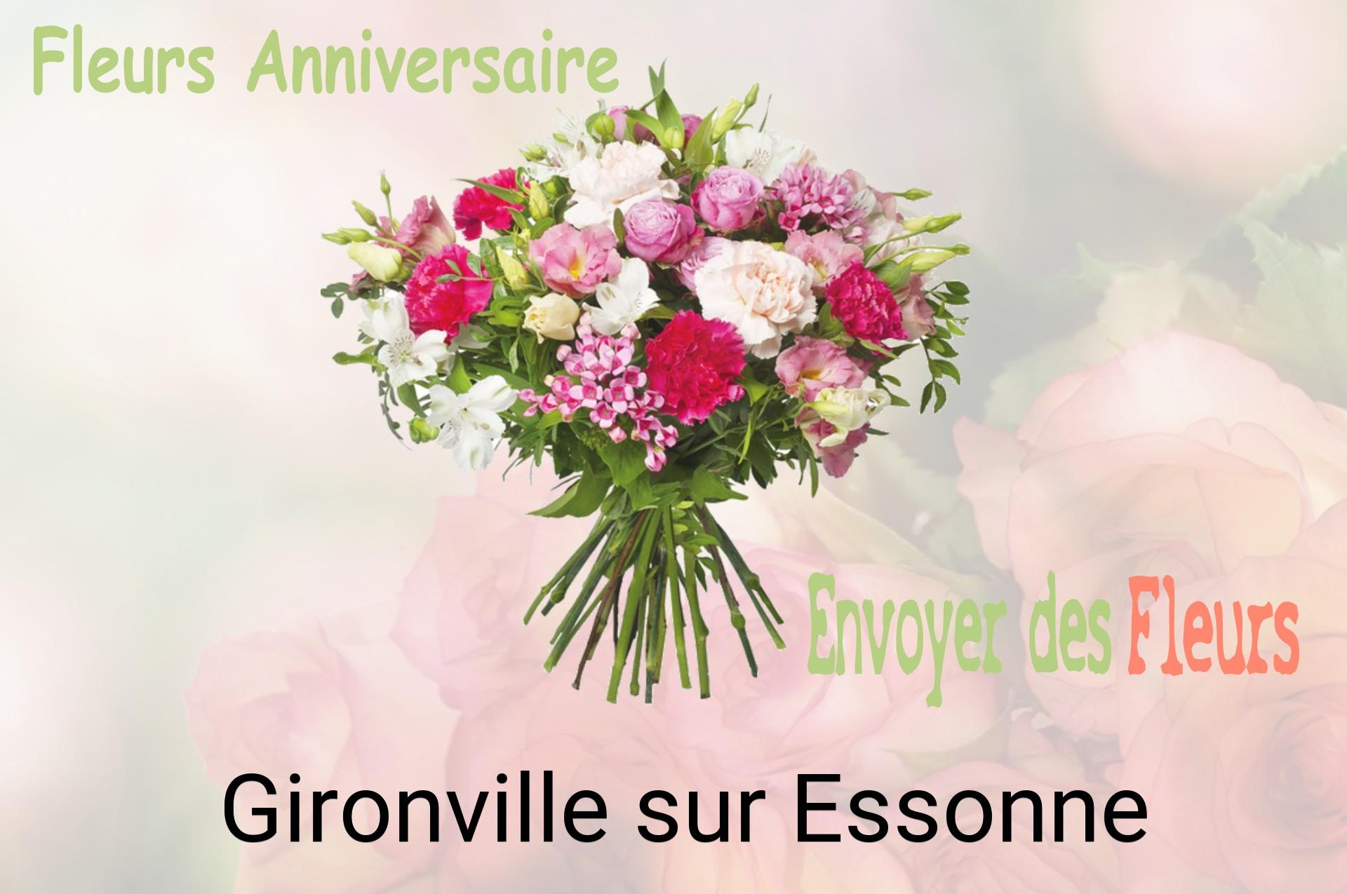 Bouquet de fleurs d’anniversaire livré à Gironville-sur-Essonne