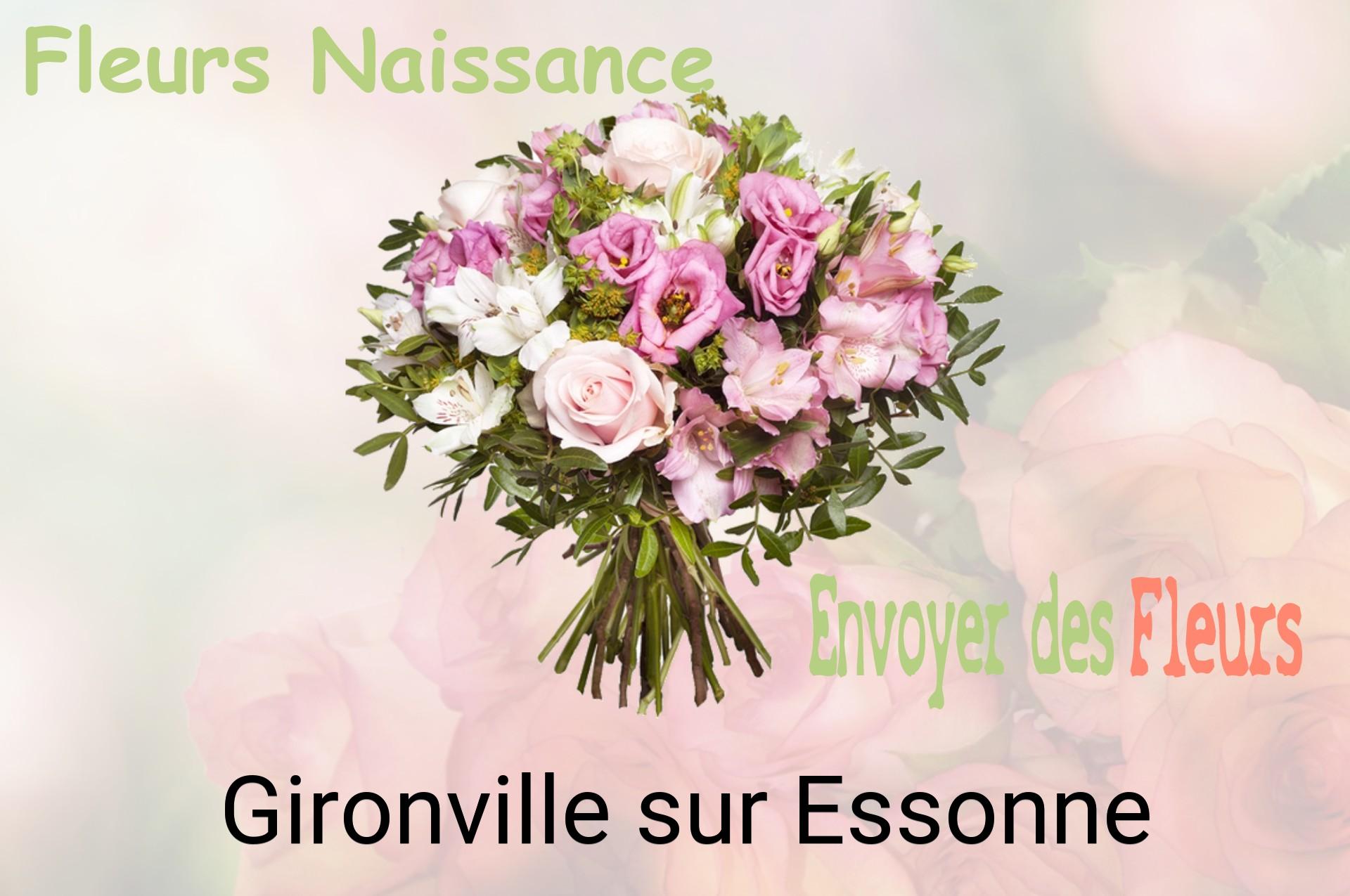Bouquet de fleurs de naissance livré à Gironville-sur-Essonne